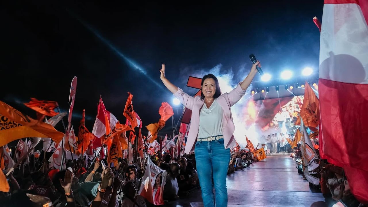 Keiko Fujimori, presidenta electa de Perú.