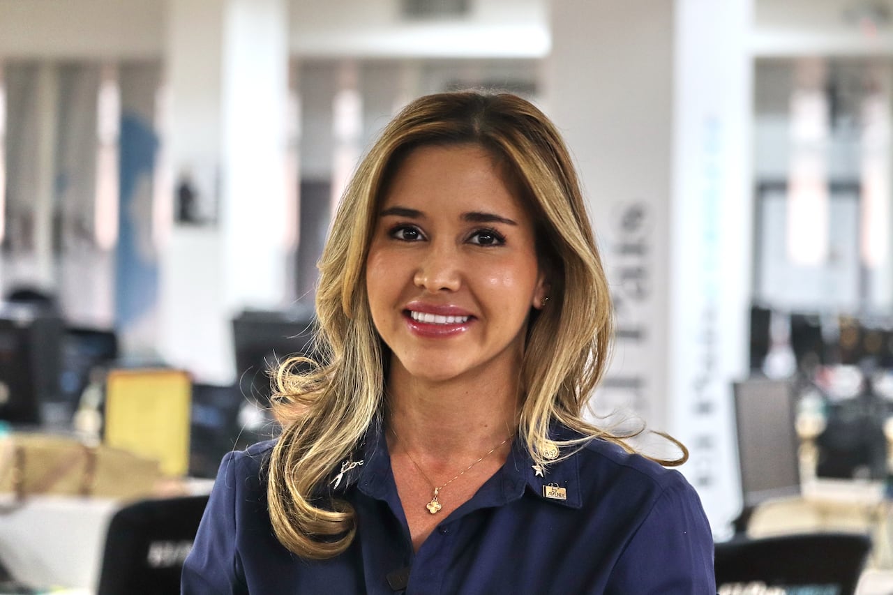 Diana Rodríguez candidata a la cámara por el Valle partido Centro Democrático.