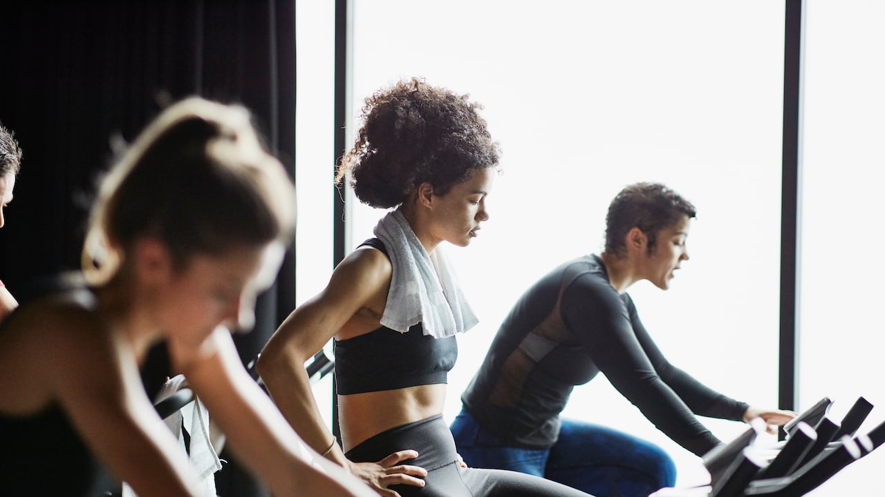 Ejercicio en el gimnasio