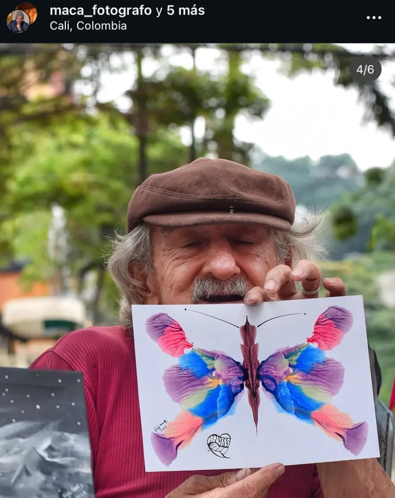 Luto en Cali por la muerte del artista Gustavo Hincapié Reyes.