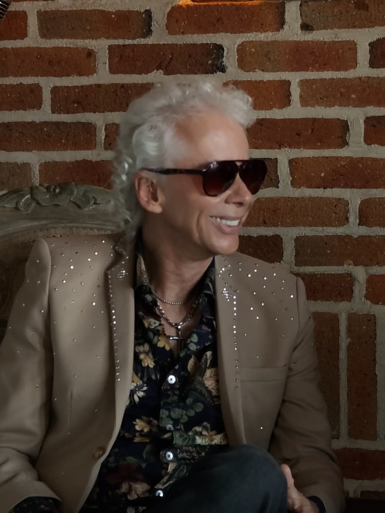 Galy Galiano contó que hay una película en curso sobre su vida.