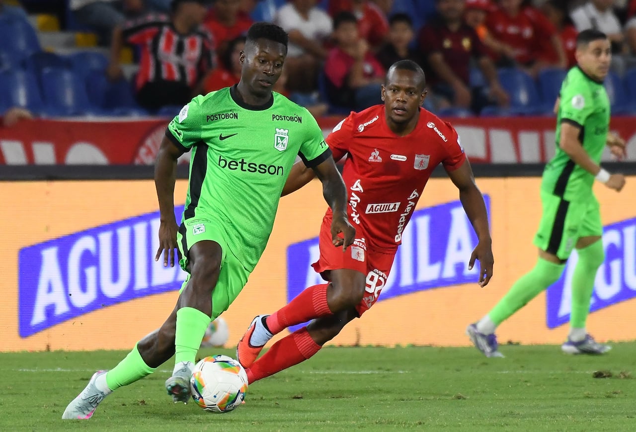 Fútbol: América 1 Nacional 1. Liga Betplay.