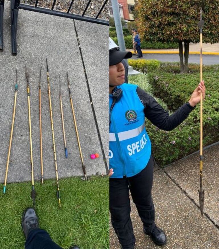 El presidente colombiano Gustavo Petro Urrego, por medio de un mensaje en su cuenta en la red social X, rechazó las agresiones de las que han sido víctimas varios uniformados de la Unidad de Diálogo y Mantenimiento del Orden, Undmo, en las movilizaciones indígenas de este viernes cerca a la Embajada de Estados Unidos, sobre la calle 26 en Bogotá.