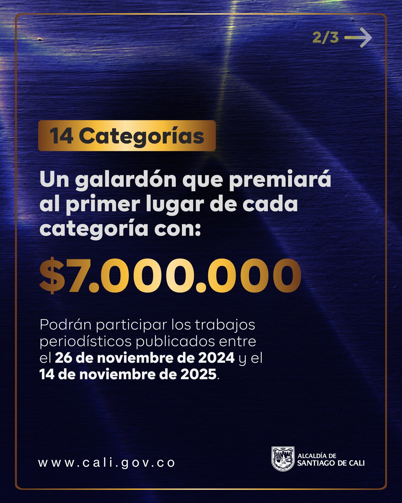 Alcaldía de Cali abre la convocatoria para los Premios de Periodismo Alfonso Bonilla Aragón 2025