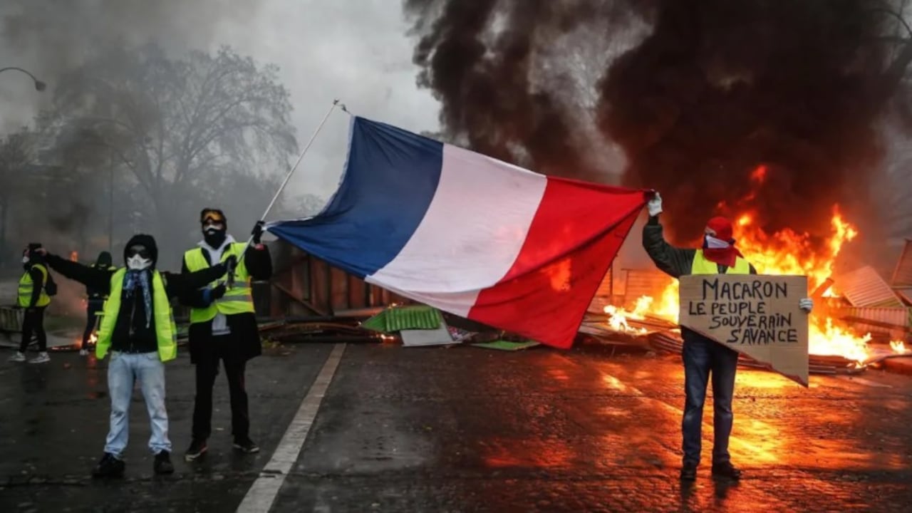 Francia protestas