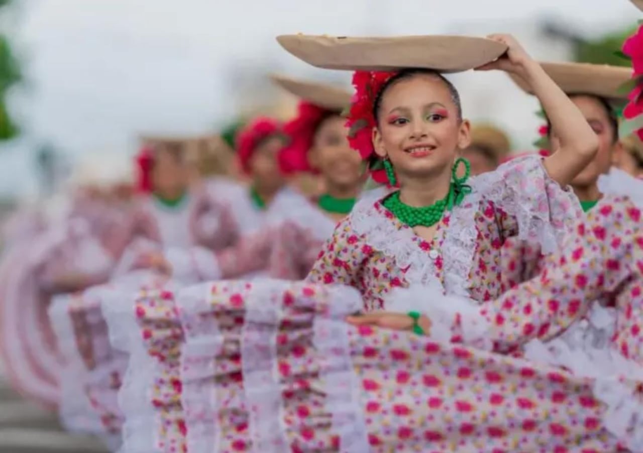 Desfile de las pilanderas, en Valledupar.