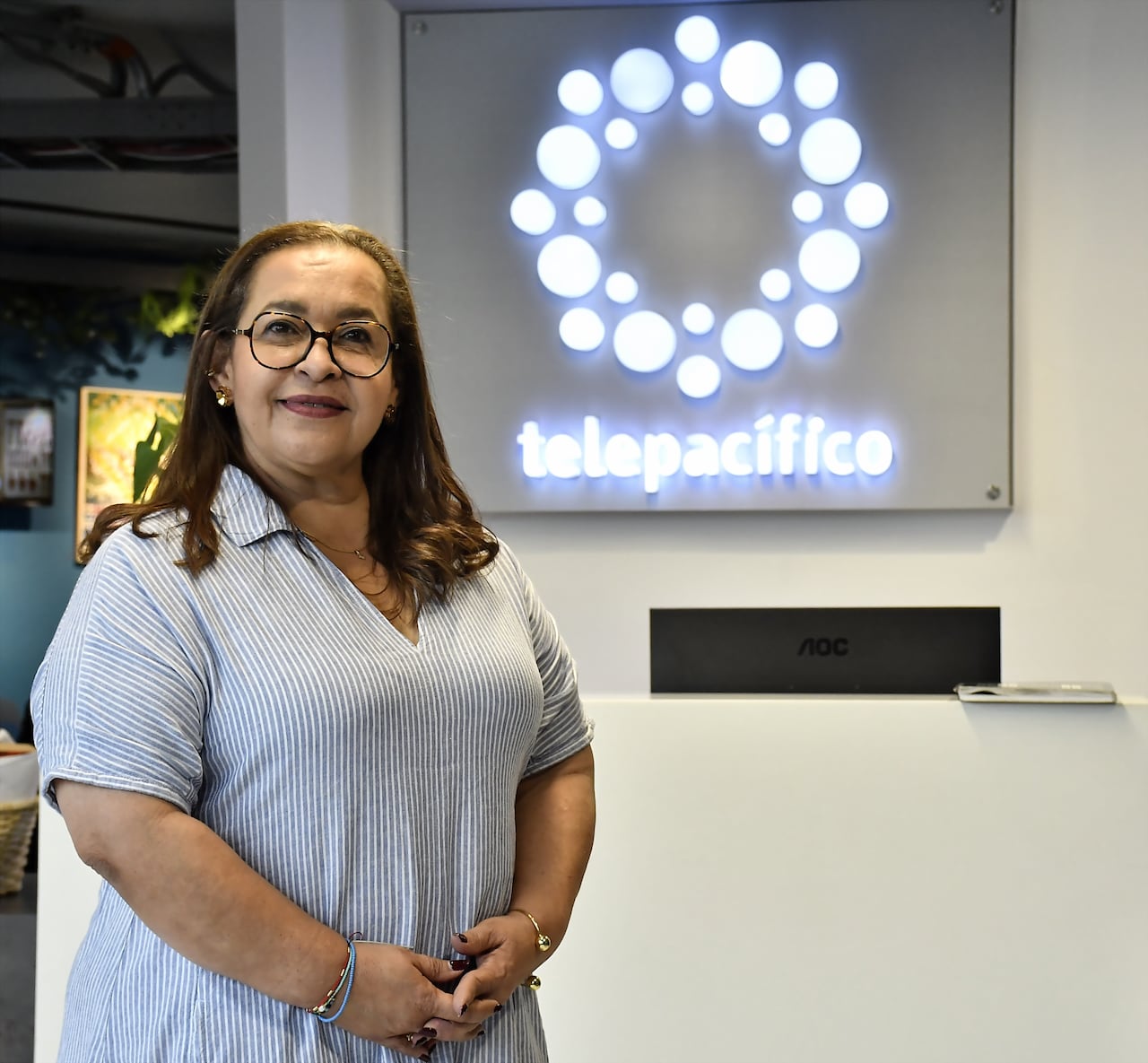 Luz Adriana La Torre.
Gerente General de Tele pacifico