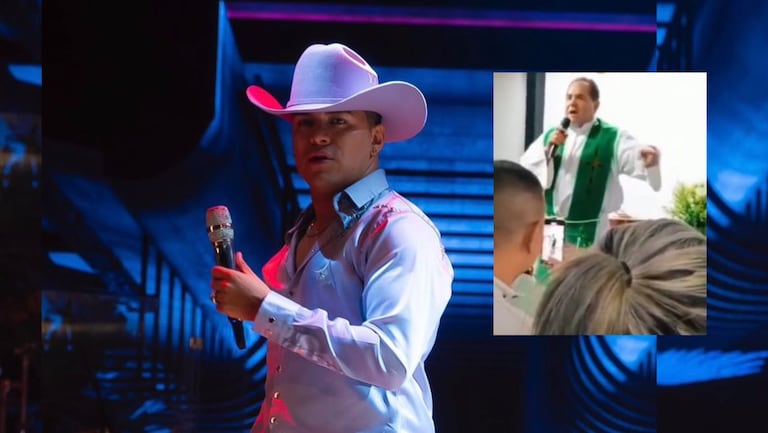 Padre interpreta canción de Yeison Jiménez