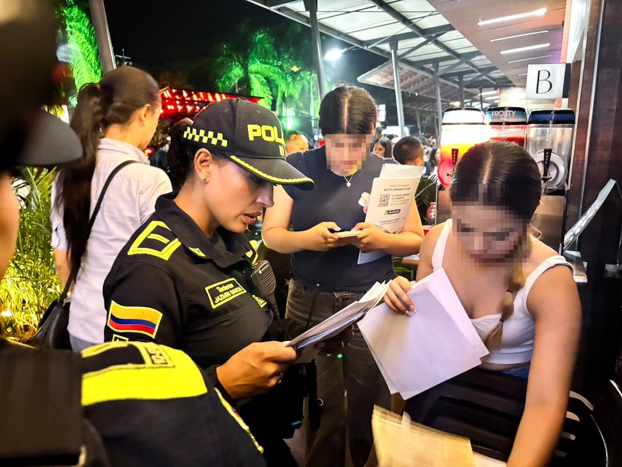 Con el fin de proteger a los niños, niñas y adolescentes, la Secretaría de Seguridad y Justicia, la Policía Metropolitana de Cali y Bienestar Familiar adelantaron anoche un operativo de control a establecimientos de rumba en el sector de Pance.