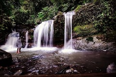 Cascada La Chorrera Pedregales en Cimitarra, Santander
