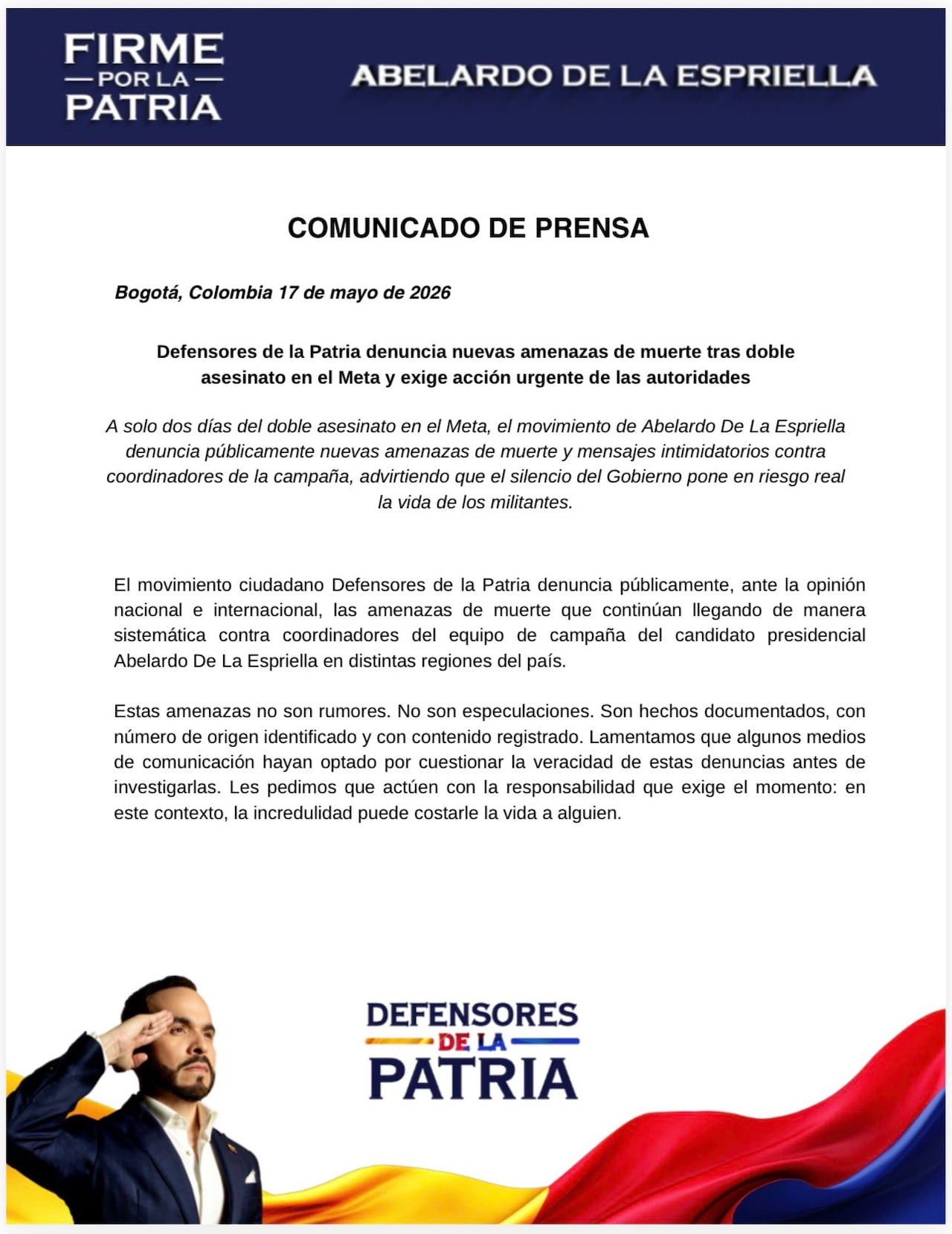 Defensores de la Patria