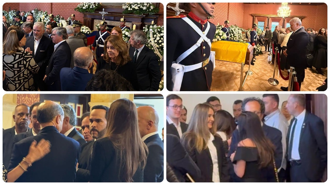 Varias personalidades políticas del país despidieron a Germán Vargas Lleras en el Palacio de San Carlos.