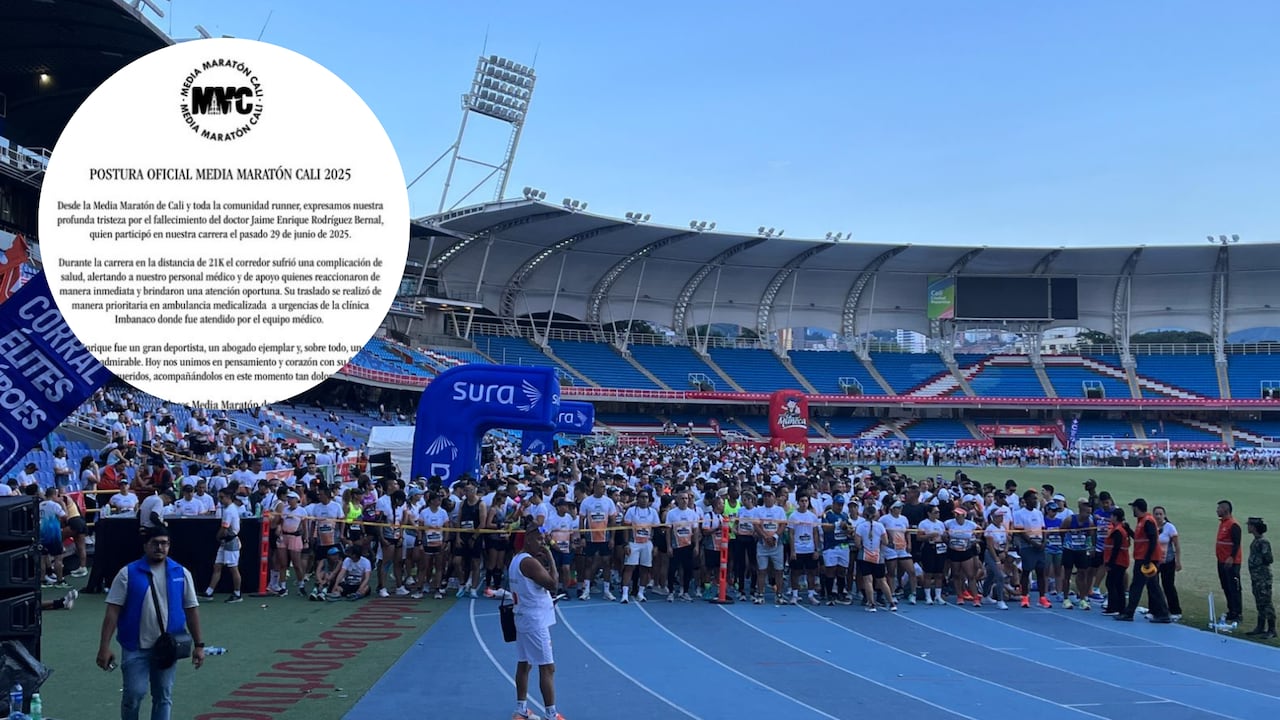 La organización de la Media Maratón de Cali se pronunció.