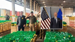 Director de la DEA destaca incautación de 7,6 toneladas de cocaína en Cartagena.