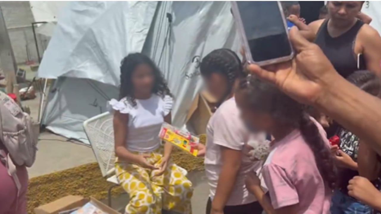 Fabiana Blanco, niña de 12 años venezolana sobreviviente al doble terremoto del 24 de junio.