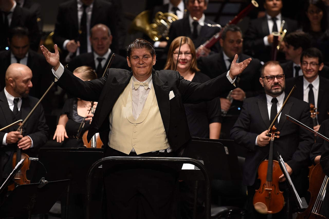 Francesco Belli es el nuevo director titular de la Orquesta Filarmónica de Cali. Crédito: Edward Lora. Foto cortesía de la orquesta.
