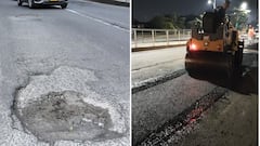 La situación obligaba a maniobras repentinas, frenadas bruscas y desvíos inesperados, lo que incrementaba el riesgo tanto para quienes circulaban por el carril afectado.