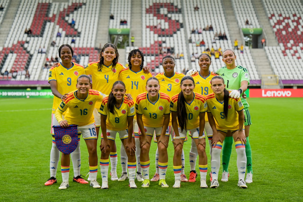 Imagen del partido entre Colombia y Costa Rica por la fecha 1 del Grupo E del Mundial Femenino Sub-20 2026.