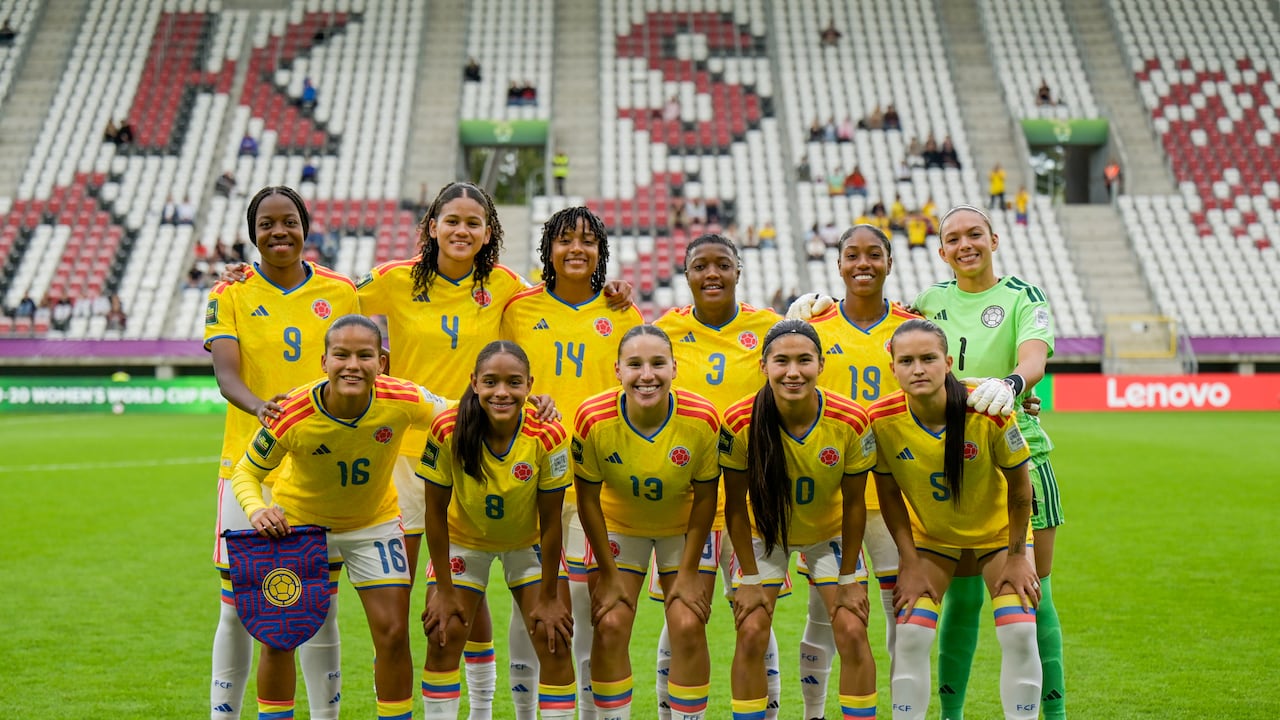 Imagen del partido entre Colombia y Costa Rica por la fecha 1 del Grupo E del Mundial Femenino Sub-20 2026.