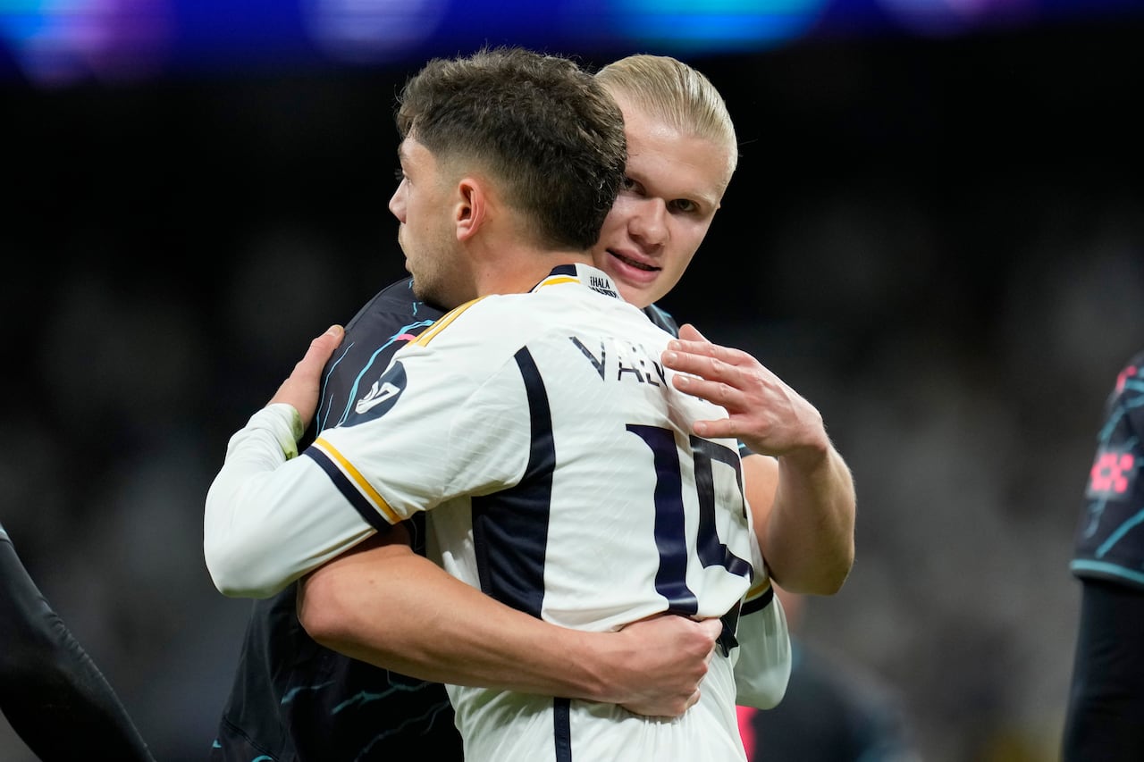 Champions League partido de ida cuartos de final entre Real Madrid y Manchester City