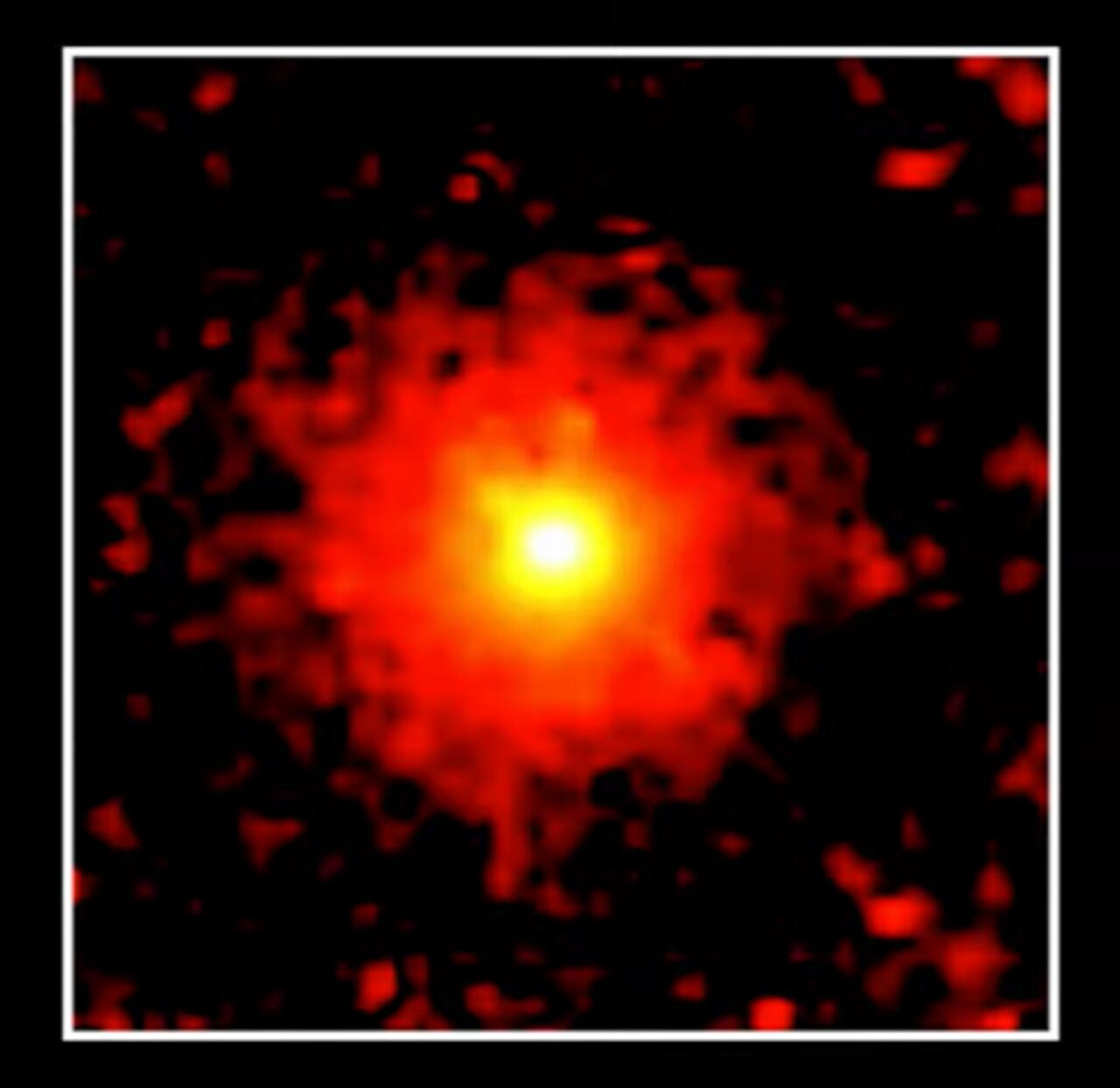 Imagen del 3I/ATLAS obtenidas del telescopio James Webb