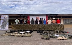 Armas largas, munición y material de intendencia fueron entregados por los miembros de la Comisión 34.