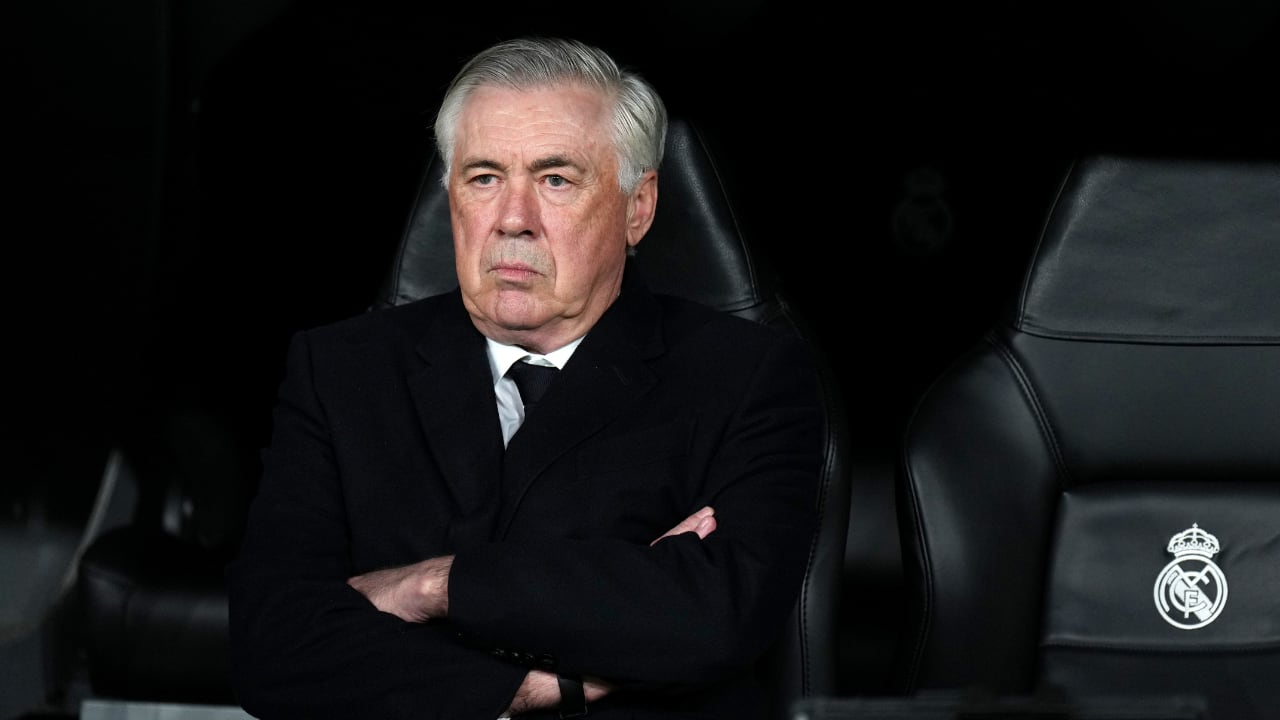 Carlo Ancelotti, entrenador del Real Madrid.