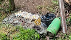 El material explosivo hallado por el Ejército habría sido utilizado para ejecutar acciones armadas contra la fuerza pública y la población civil en el departamento del Cauca.