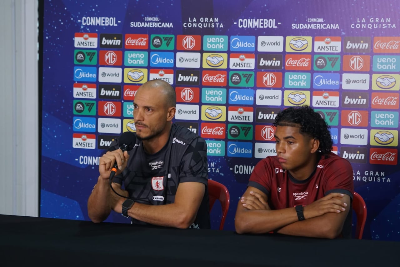 Rueda de prensa América de Cali previo a su compromiso por Sudamericana