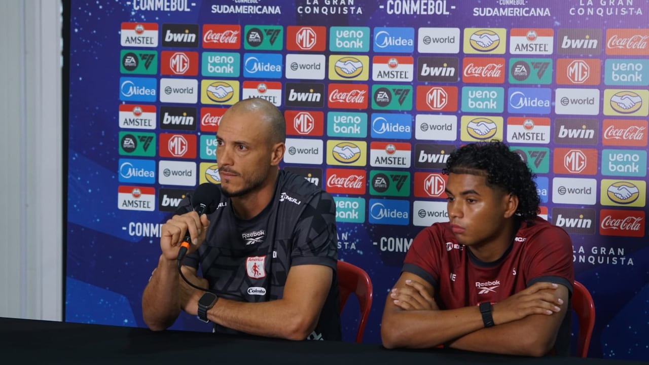 Rueda de prensa América de Cali previo a su compromiso por Sudamericana