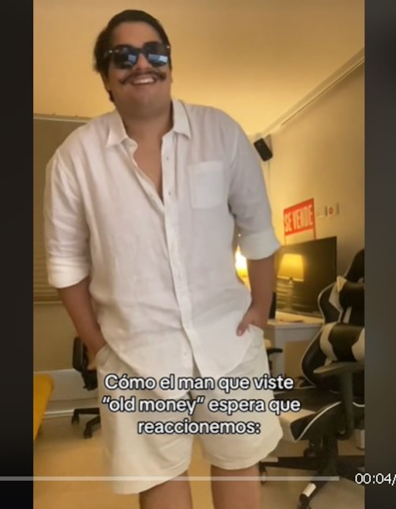 Orlandorqm_ usuario de TikTok creador del audio sobre Purificación García que se ha vuelto viral en esta red social.