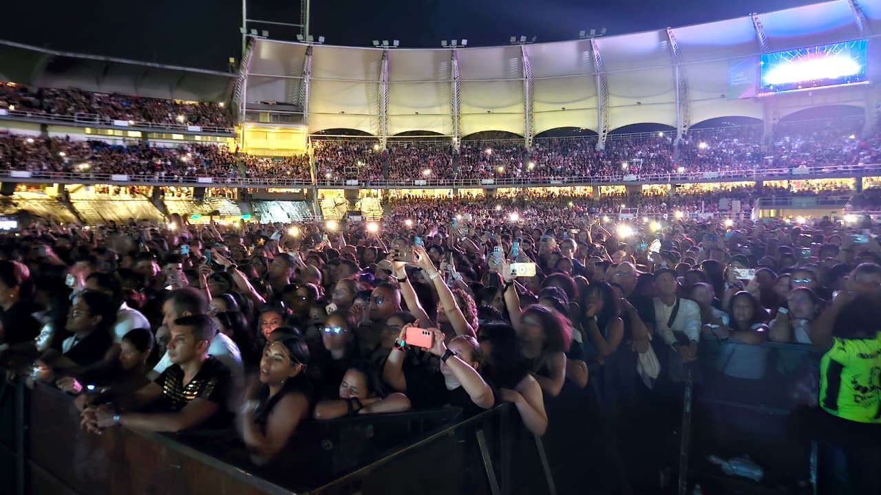 Grupo Niche fue telonero en el concierto de Shakira en Cali