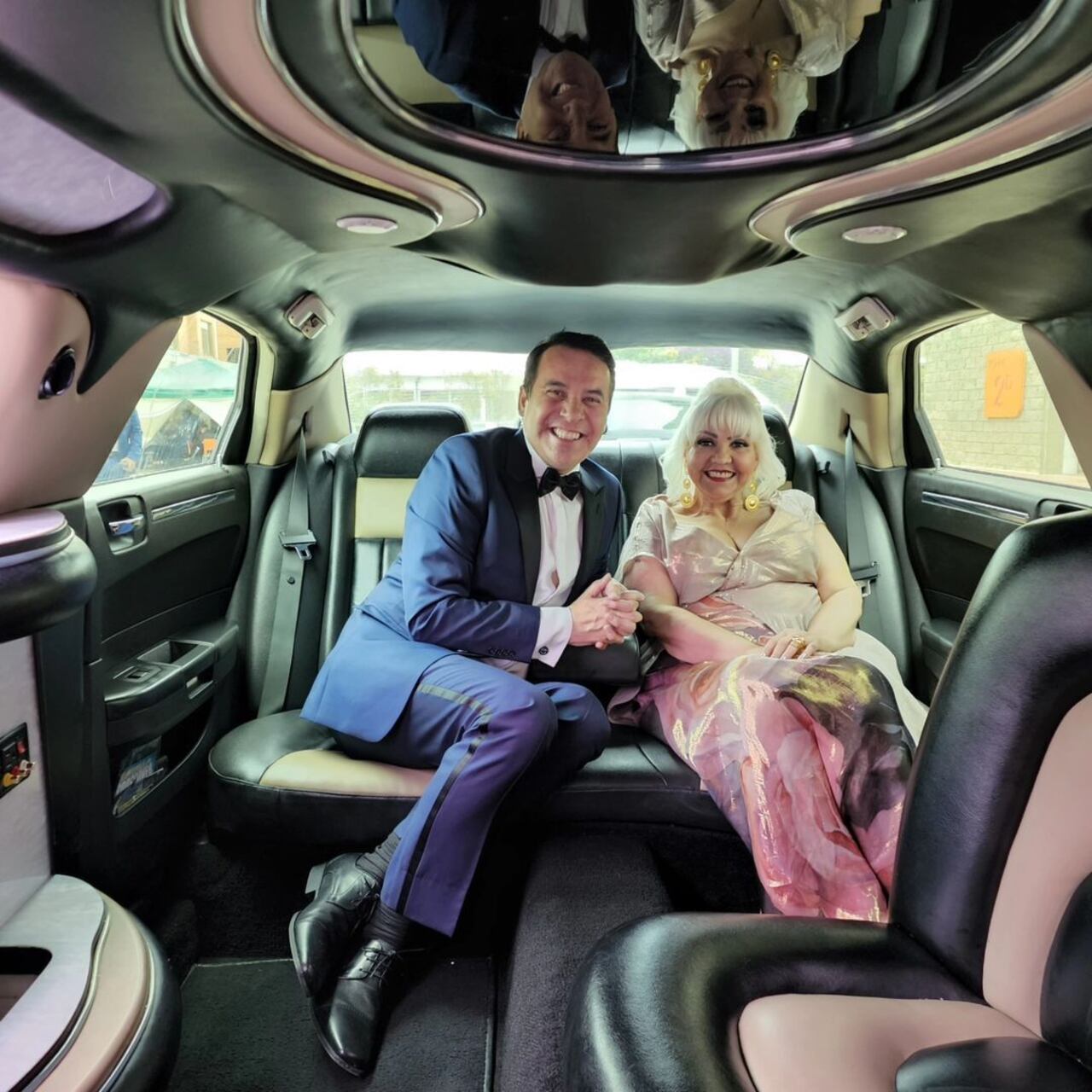 La gorda Fabiola y su esposo, Nelson Polanía