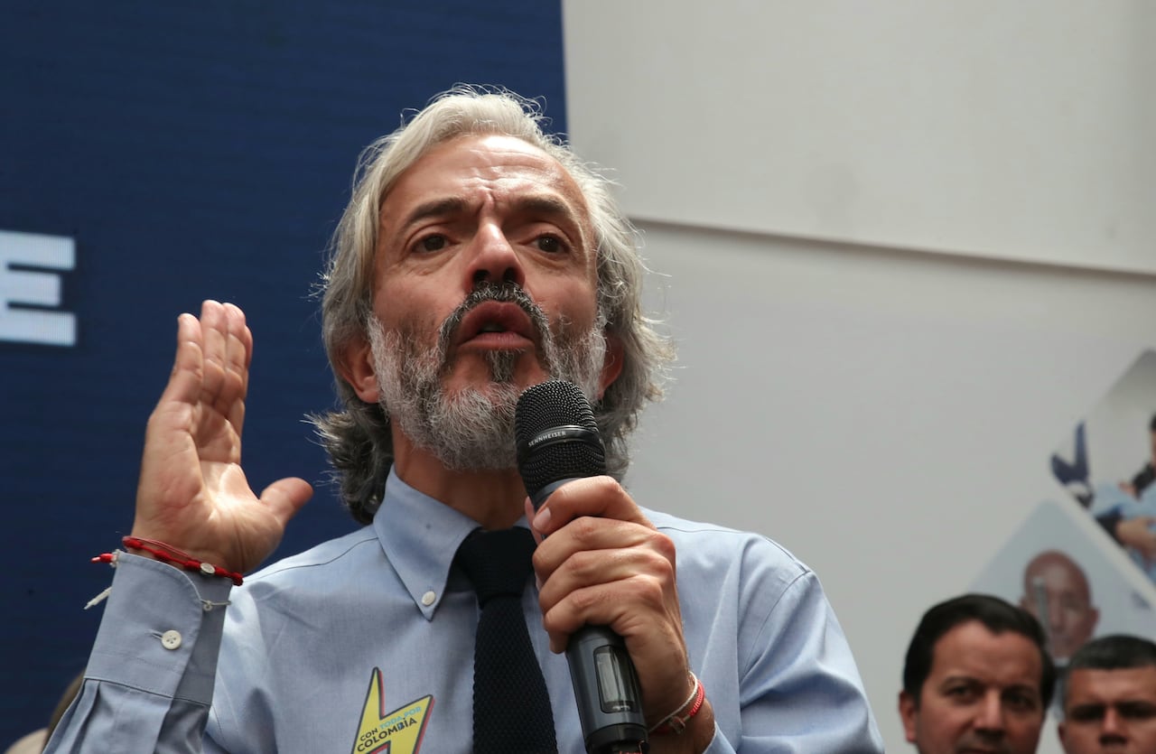 Inscripción de candidatura a la presidencia de Paloma Valencia y su fórmula a la vicepresidencia Juan Daniel Oviedo