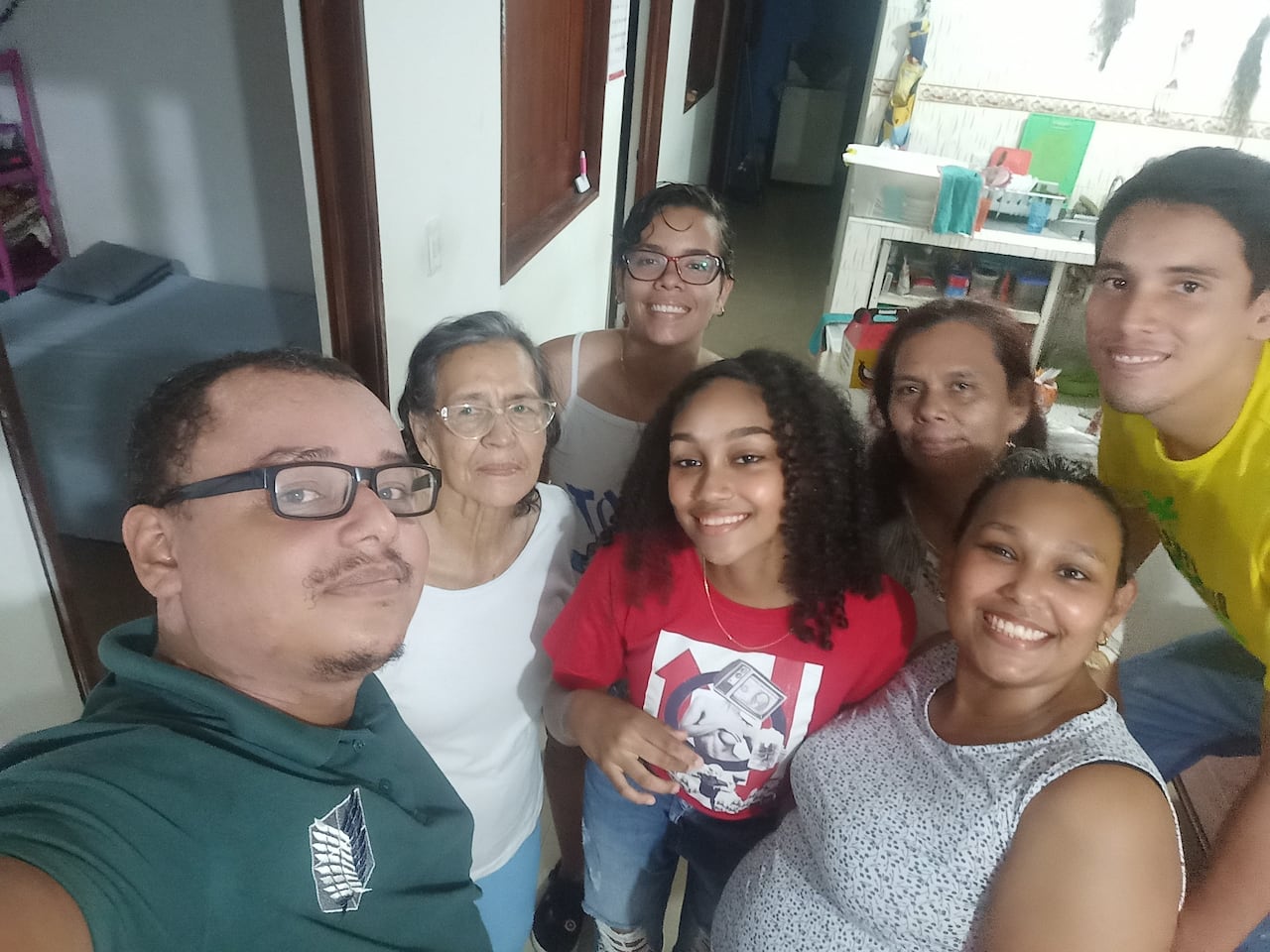 Para Olga, sus hijas y su nieta también son maestras.
Foto: suministrada por Olga Patricia Guayara