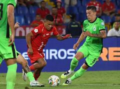 Fútbol: América 1 Nacional 1. Liga Betplay.