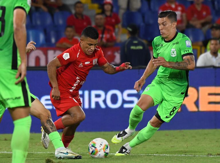 Fútbol: América 1 Nacional 1. Liga Betplay.