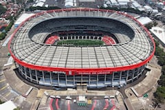 Vista general del interior del Estadio Azteca de la Ciudad de México, previo a la inauguración del Mundial 2026.