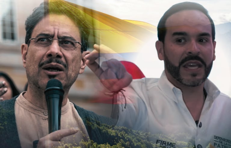 Iván Cepeda y Abelardo de la Espriella se enfrentarán en las urnas el próximo 21 de junio.