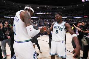 Minnesota tumba a los campeones Nuggets
