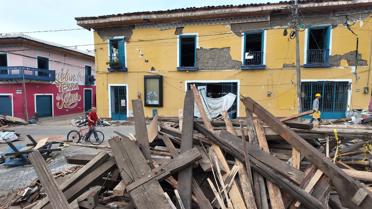 Terremoto en el Valle del Cauca afectaciones en el municipio de Roldanillo