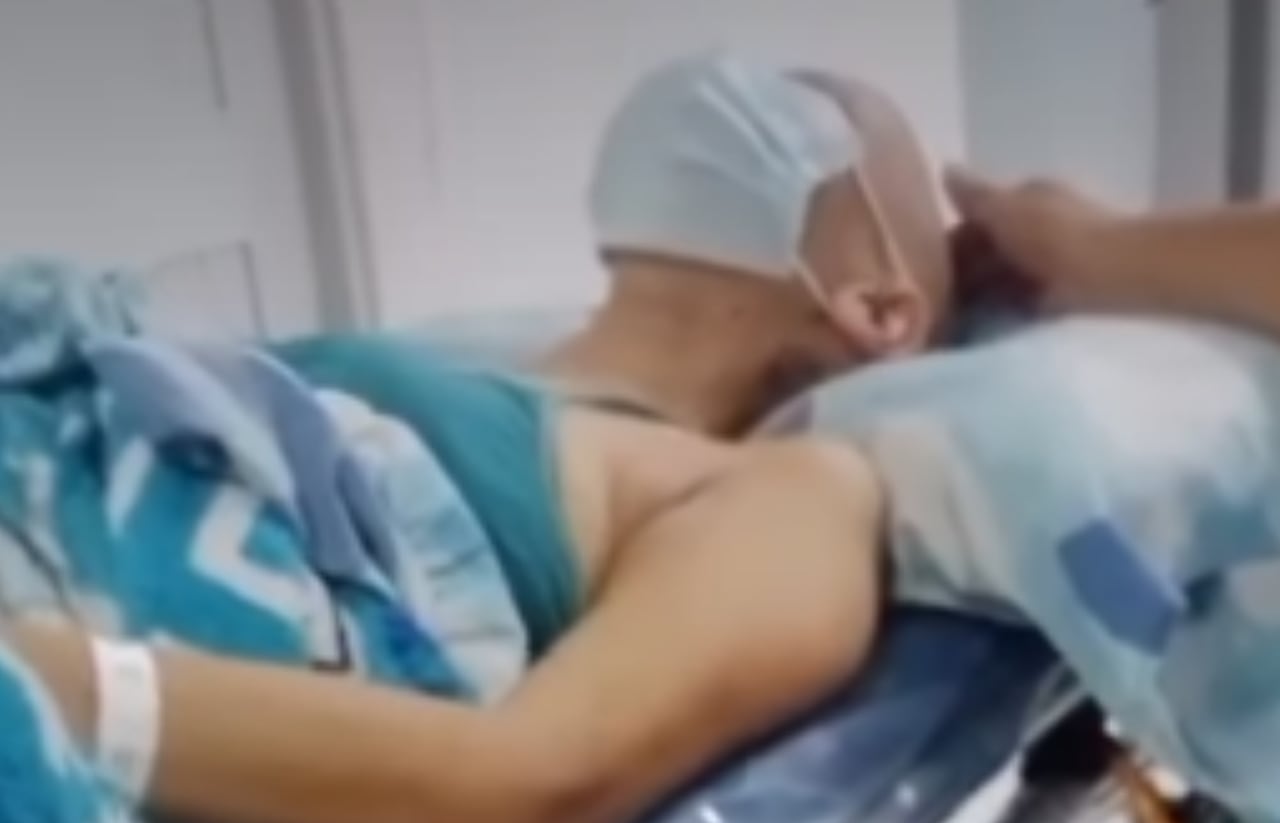 La paciente Sandra Mora, diagnosticada con una patología oncológica.