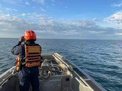 La Armada Nacional inició la operación de búsqueda y rescate gracias a la llamada de un ciudadano.