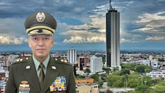 General Hebert Benavides, nuevo comandante de la Policía de Cali.
