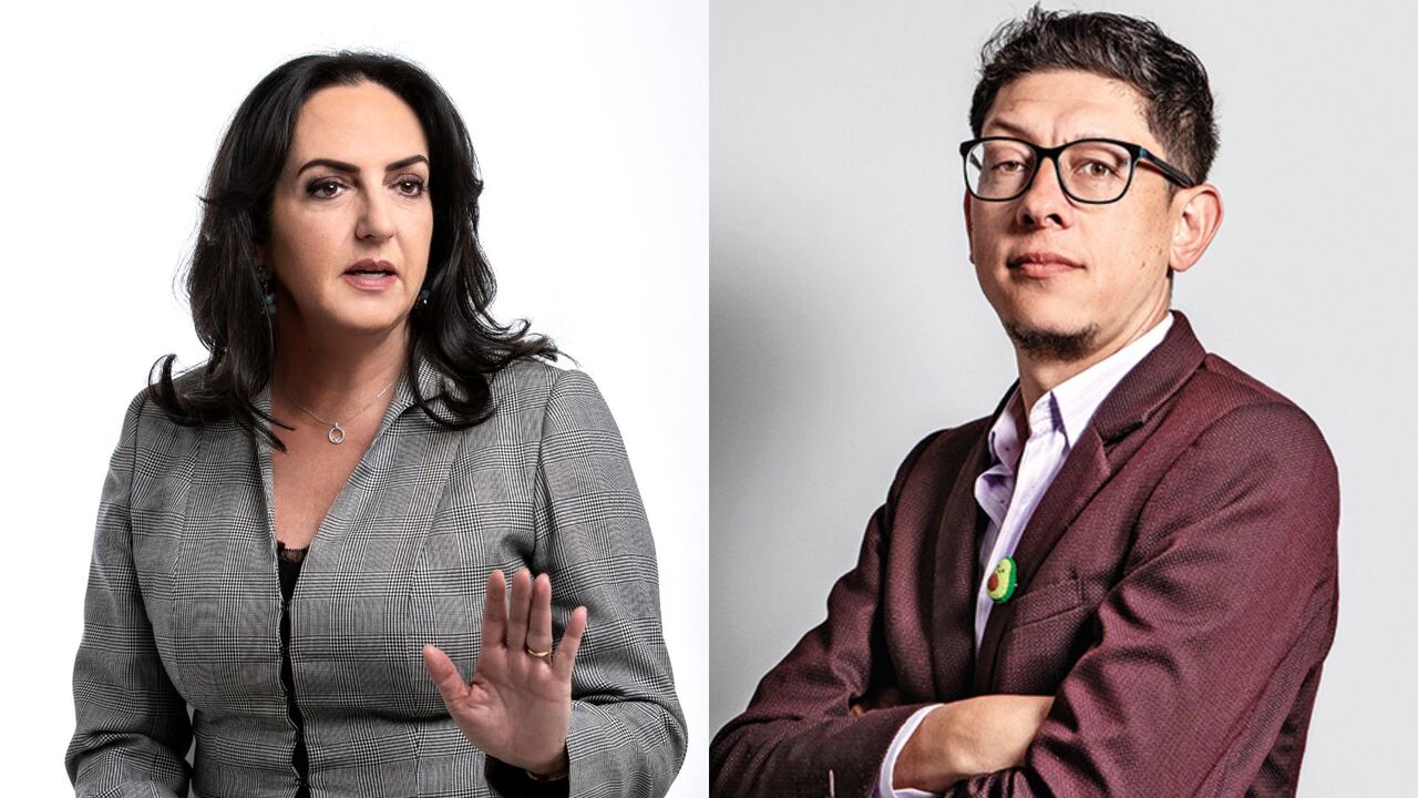 María Fernanda Cabal y Daniel Rojas.