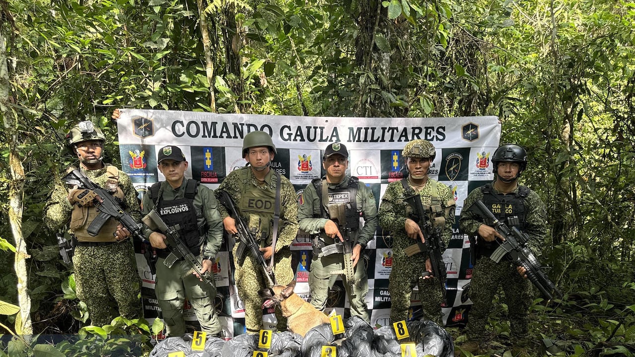 500 kilogramos de material explosivo de fabricación artesanal incautados en Tumaco, Nariño.