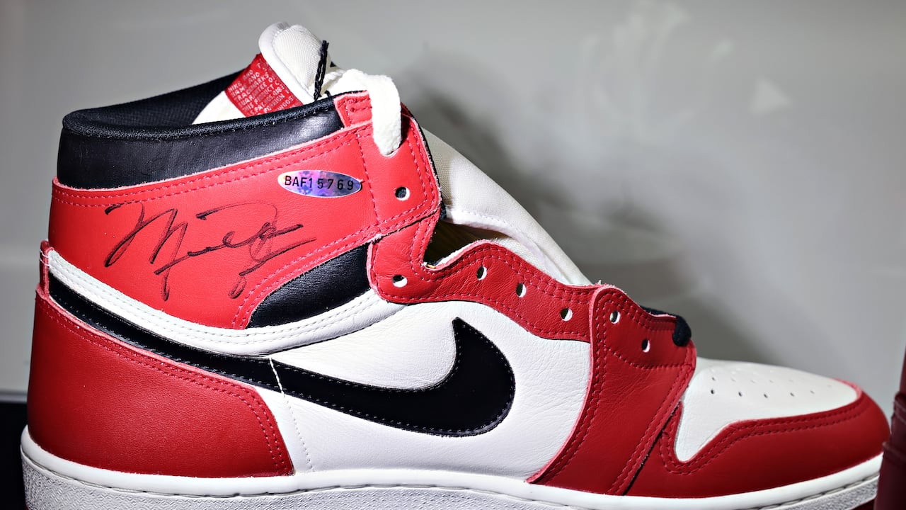 Air Jordan 13,las zapatillas que usó Michael Jordan en 1998.