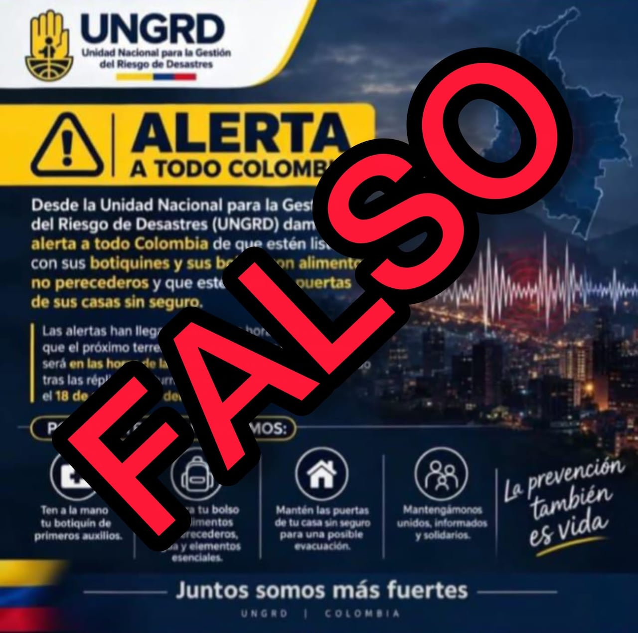 Los sismos no se pueden predecir, advirtieron las autoridades.