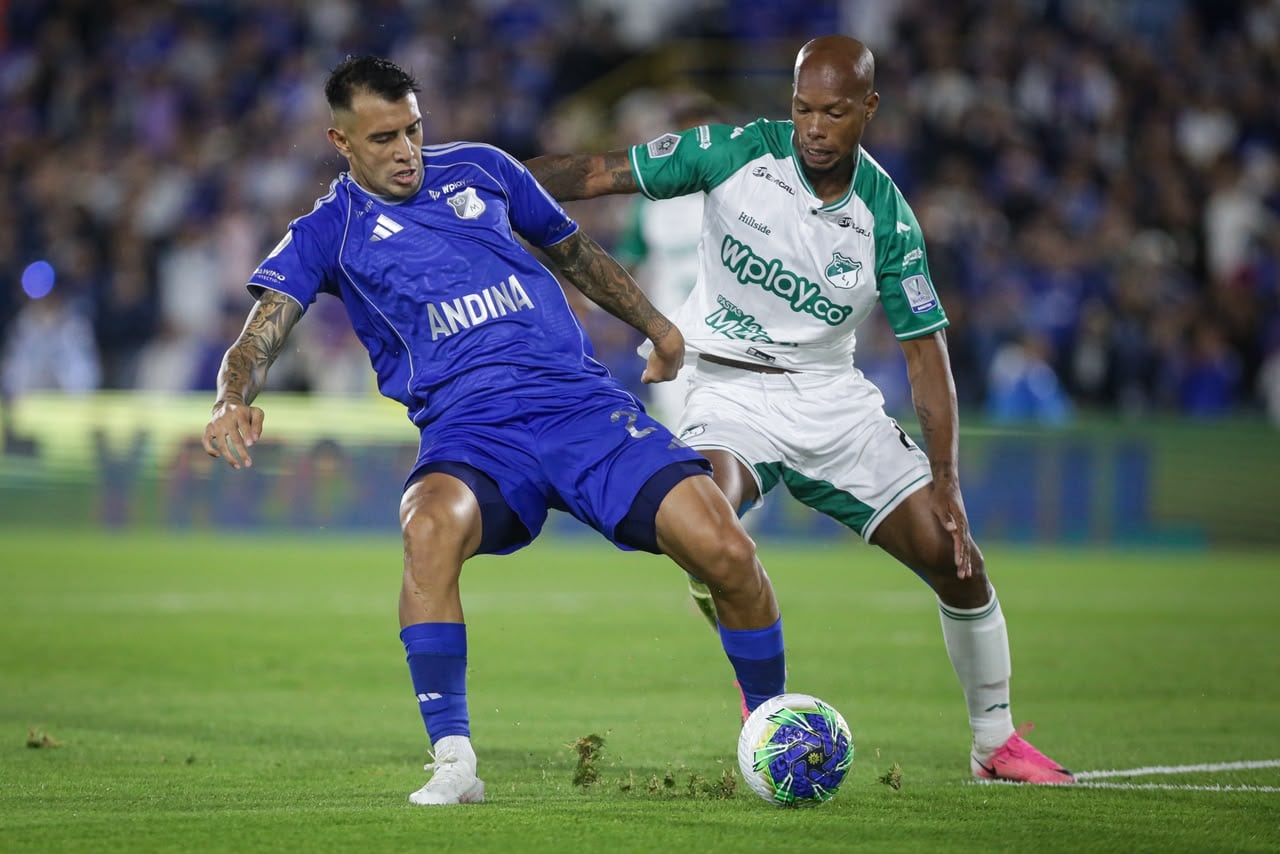 Imagen del partido entre Millonarios y Deportivo Cali por la fecha 5 del segundo semestre de la Liga Colombiana 2026.