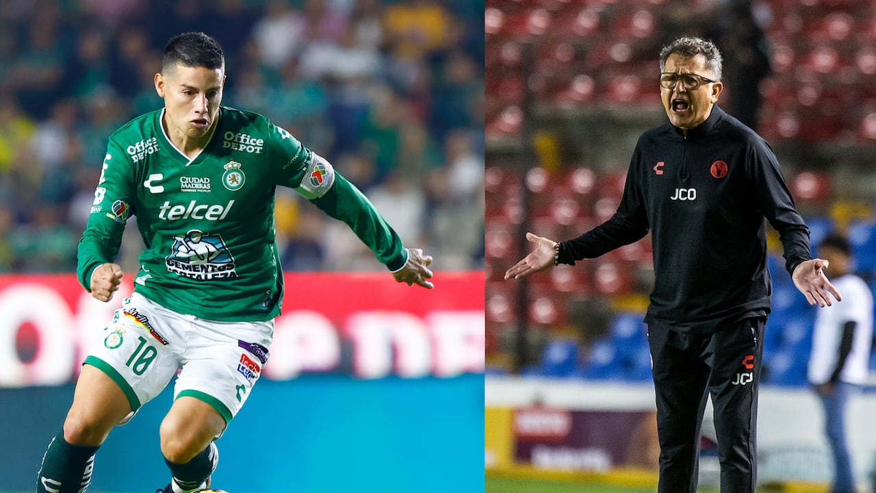 James Rodríguez y Juan Carlos Osorio se verán las caras en el duelo entre León y Tijuana por la Liga MX.
